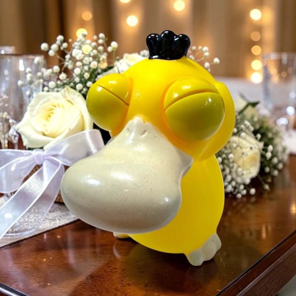 Pokemon Psyduck Decompression Pop Out Eye Squeeze Toy